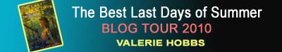 Valerie Hobbs blog tour banner